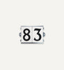 Classic Portland + Milwaukee House Number Tiles & Brackets